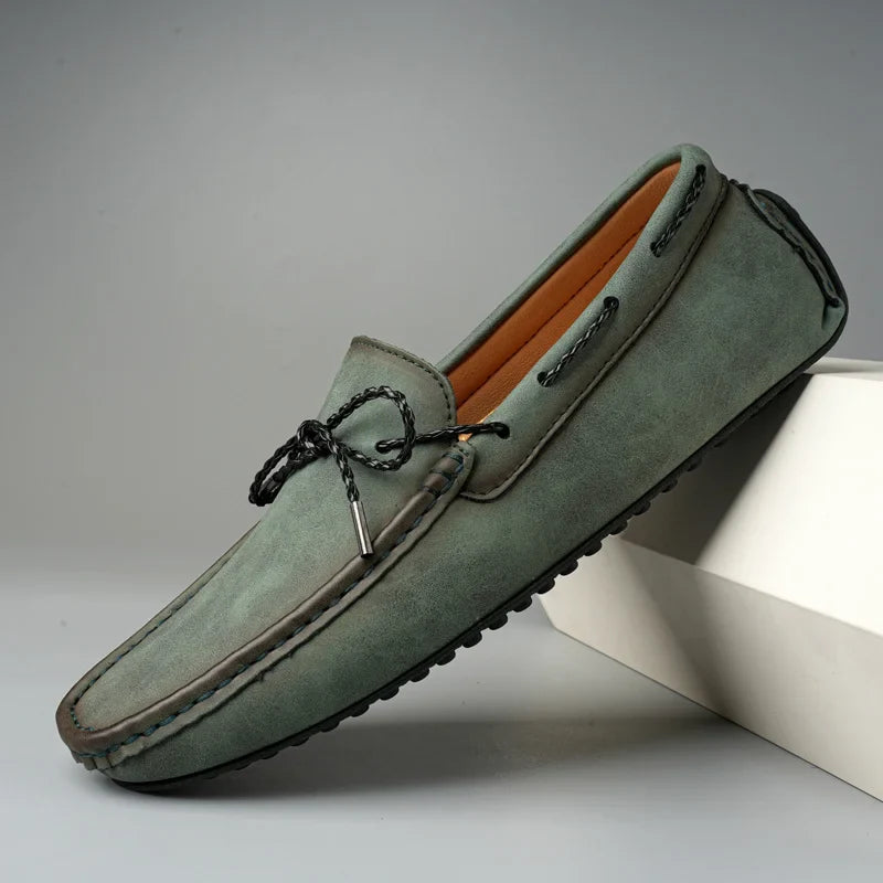 Castello Leather Loafers — Allyours Closet