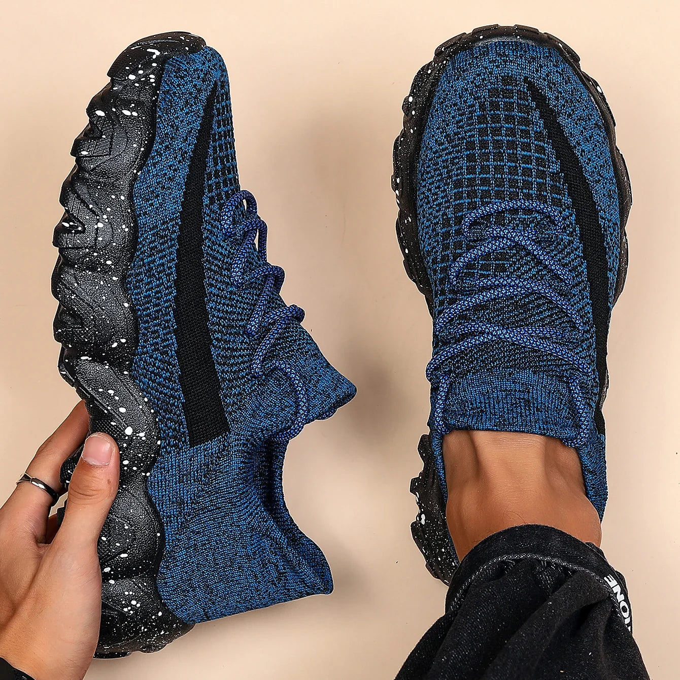 Drifter Knit Sneakers — Allyours Closet (view 6)