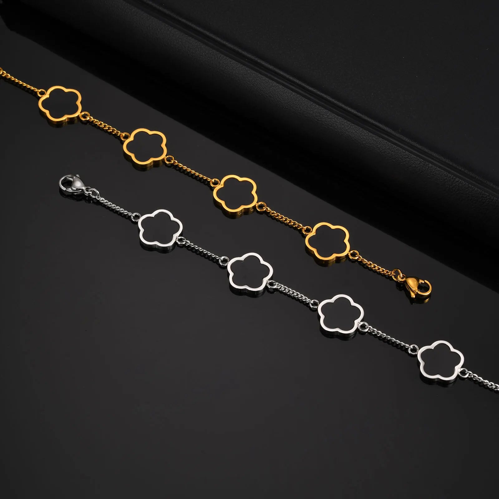 Laurent Steel Bracelet — Allyours Closet (view 5)