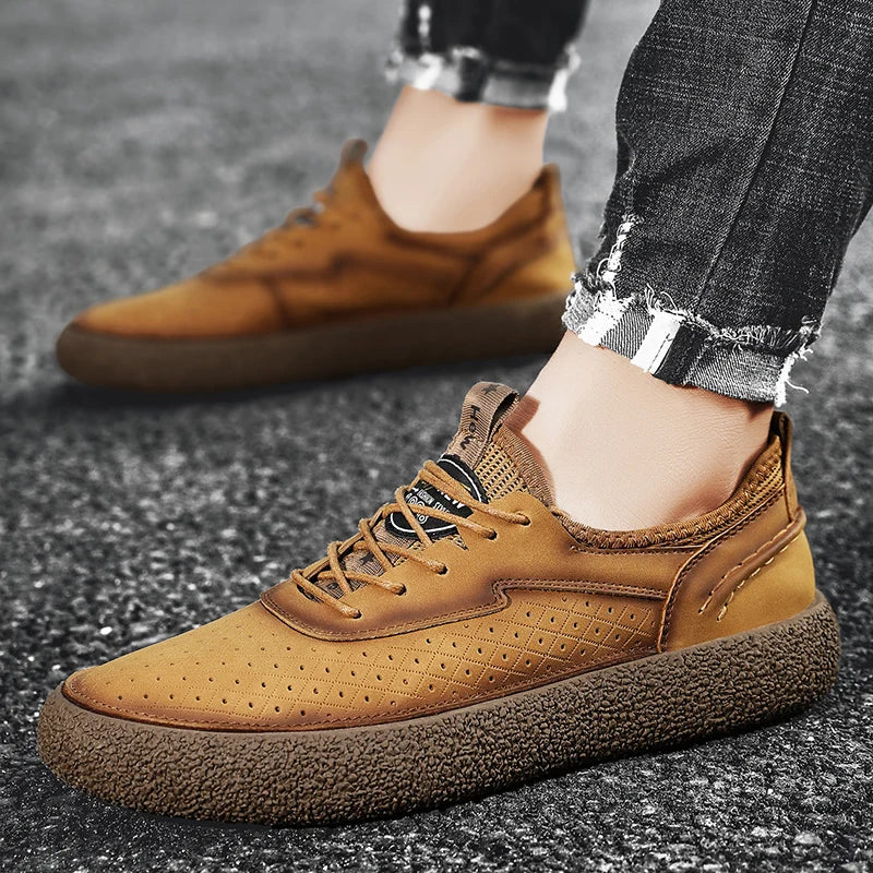 Coltwood Leather Sneakers — Allyours Closet (view 4)