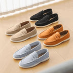 Elio Bay Suede Loafers — Allyours Closet (view 12)