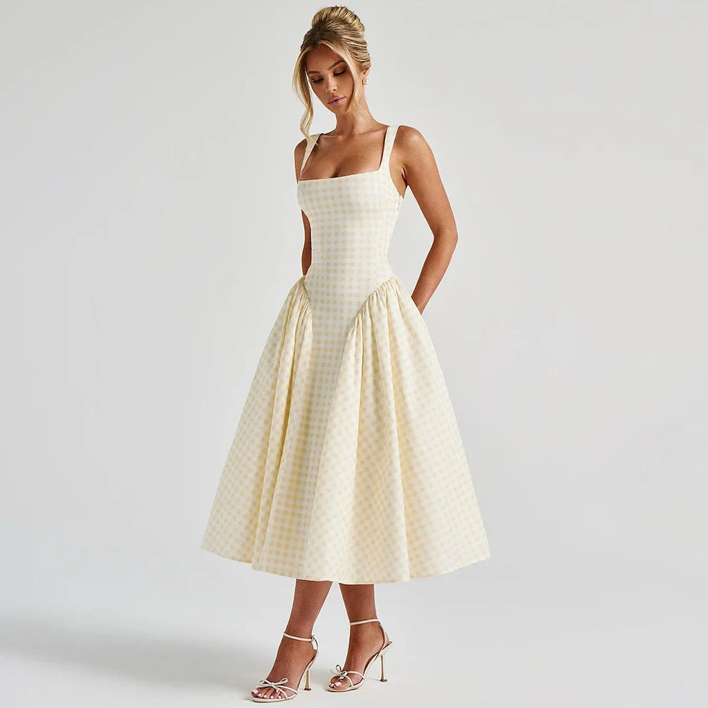 Magnolia Plaid Dress — Allyours Closet