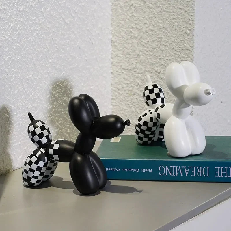 Checkerboard Balloon Dogs — Allyours Closet (view 5)