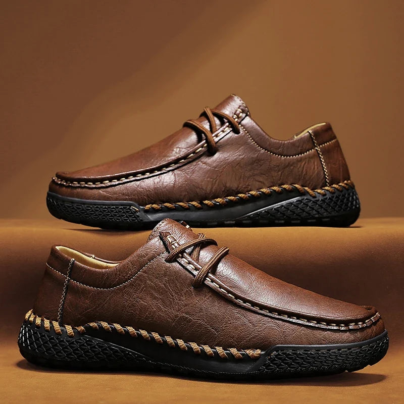 Torino Leather Loafers — Allyours Closet (view 2)