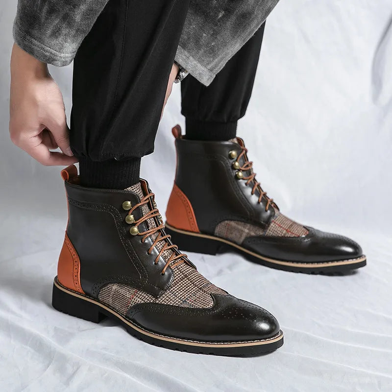 Cambridge Leather Boots — Allyours Closet (view 3)