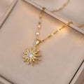 Solar Spin Necklace — Allyours Closet