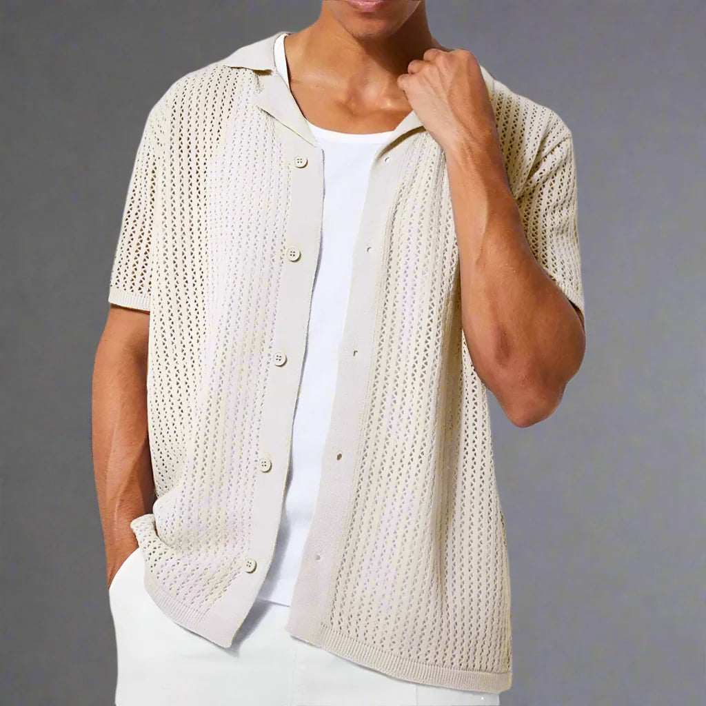 Offshore Club Knitted Shirt — Allyours Closet (view 10)
