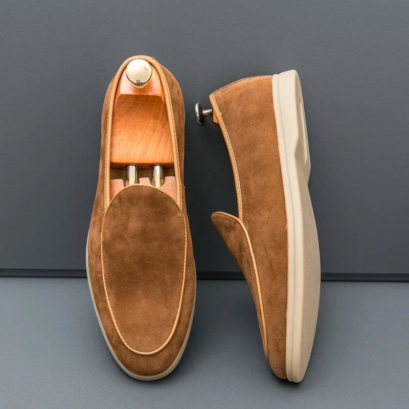 Belmont Loafers - 1987 Suede Collection — Allyours Closet (view 2)
