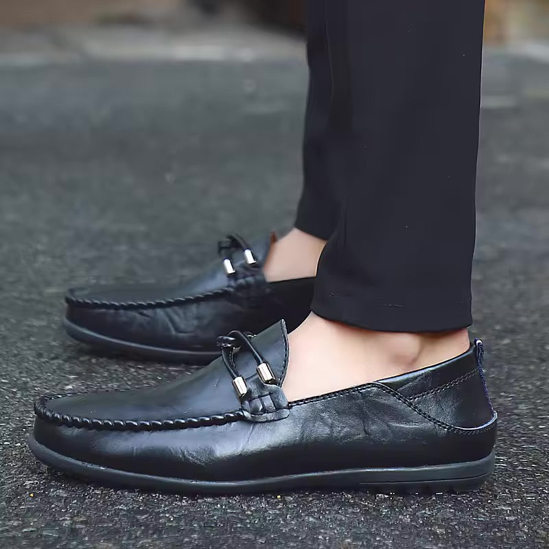 Toscano Leather Loafers — Allyours Closet (view 10)