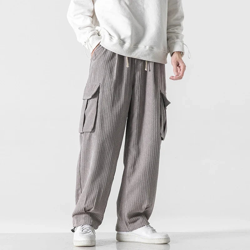 Urban Cargo Pants - Ridgefield Corduroy Collection — Allyours Closet (view 3)