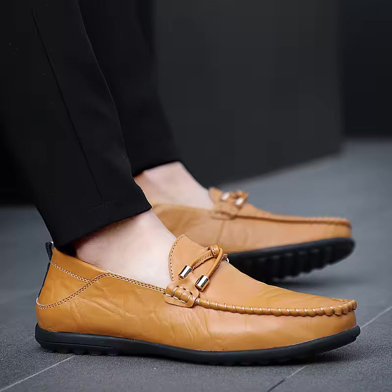 Toscano Leather Loafers — Allyours Closet (view 5)