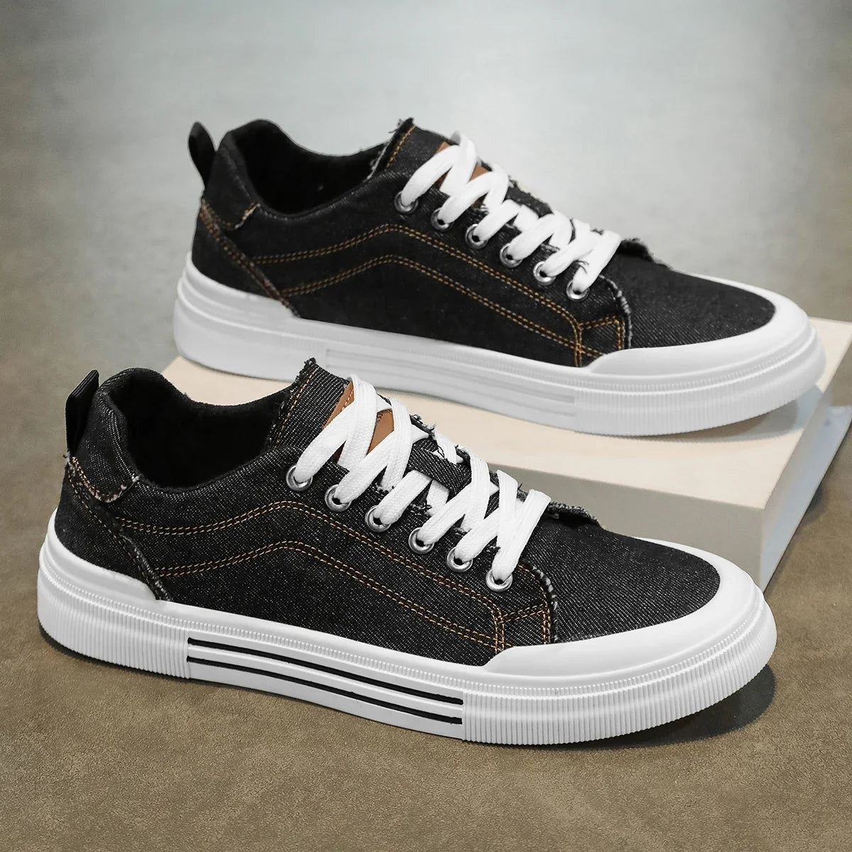 Brooks Denim Sneakers — Allyours Closet (view 4)