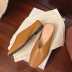 Vale Leather Flats — Allyours Closet (view 2)