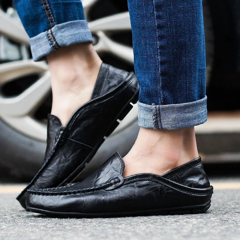 Vanguard Leather Loafers — Allyours Closet (view 5)