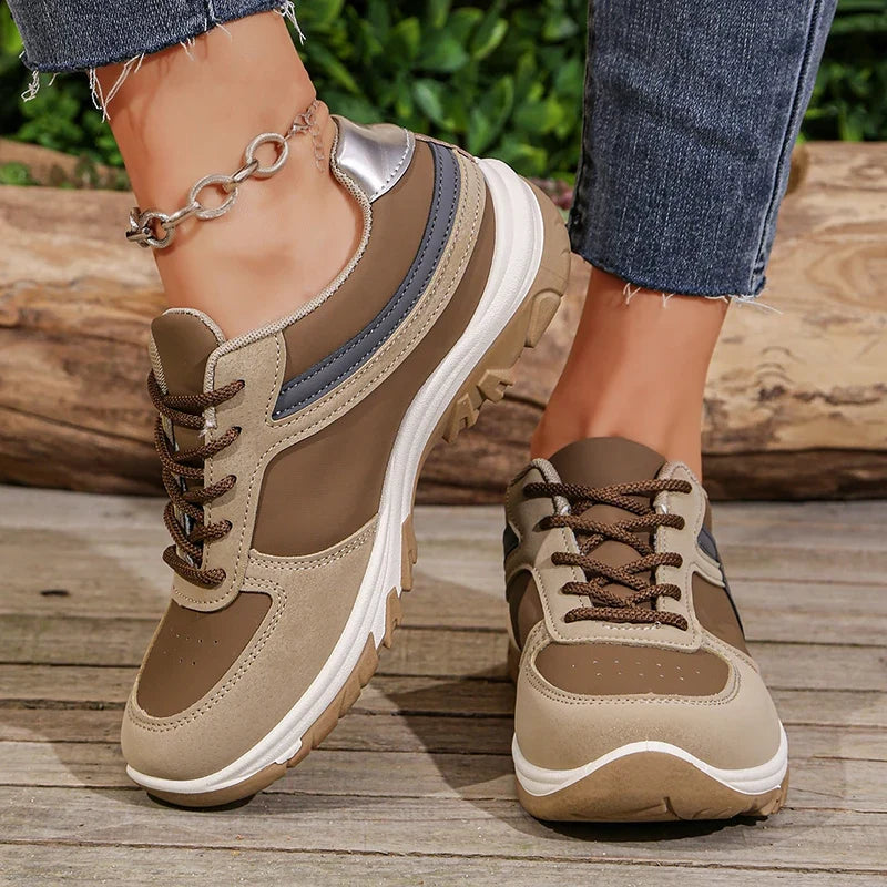 Vianna Leather Sneakers — Allyours Closet (view 3)