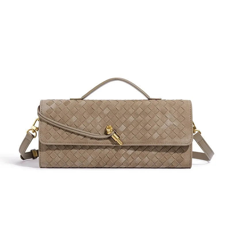 Arlena Suede Mini Handbag — Allyours Closet (view 2)