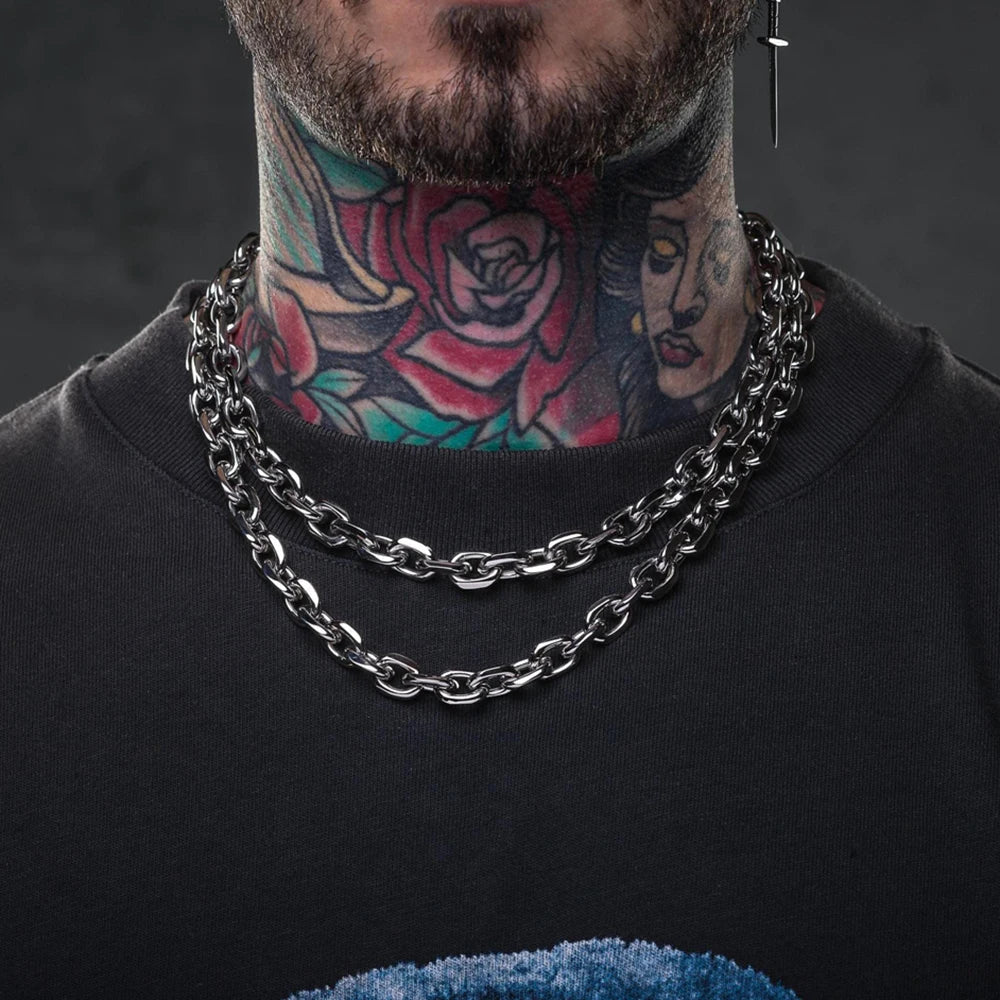 Cronus Chainlink Necklace — Allyours Closet (view 3)