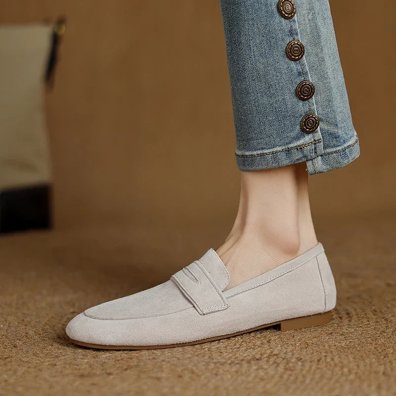 Rosella Suede Loafers — Allyours Closet (view 9)