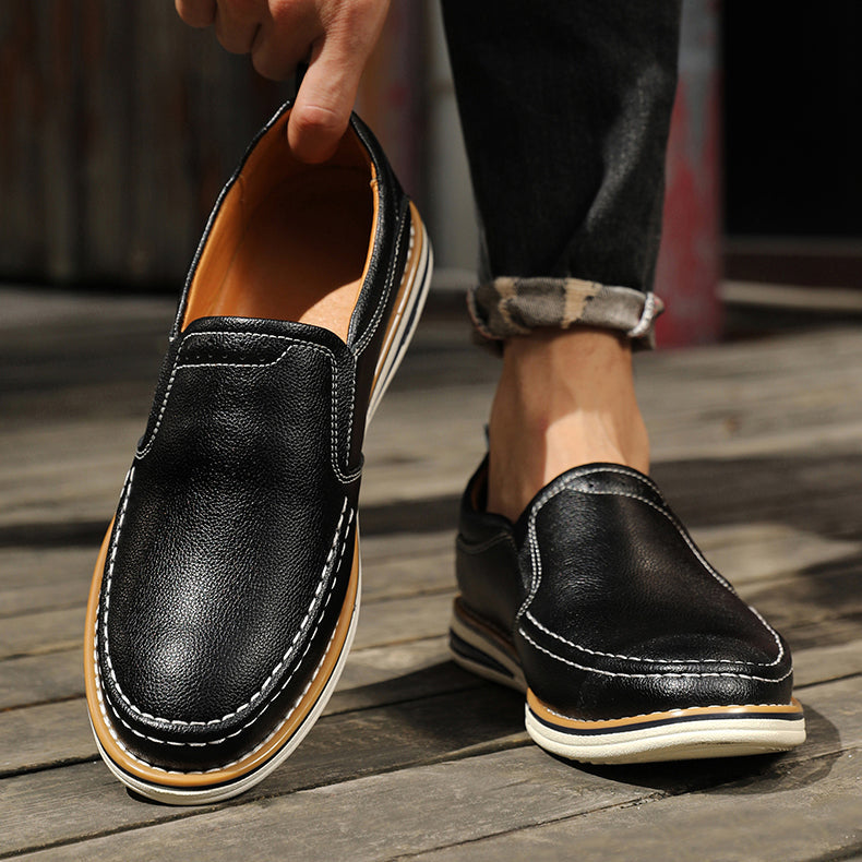 Savino Leather Loafers — Allyours Closet (view 9)