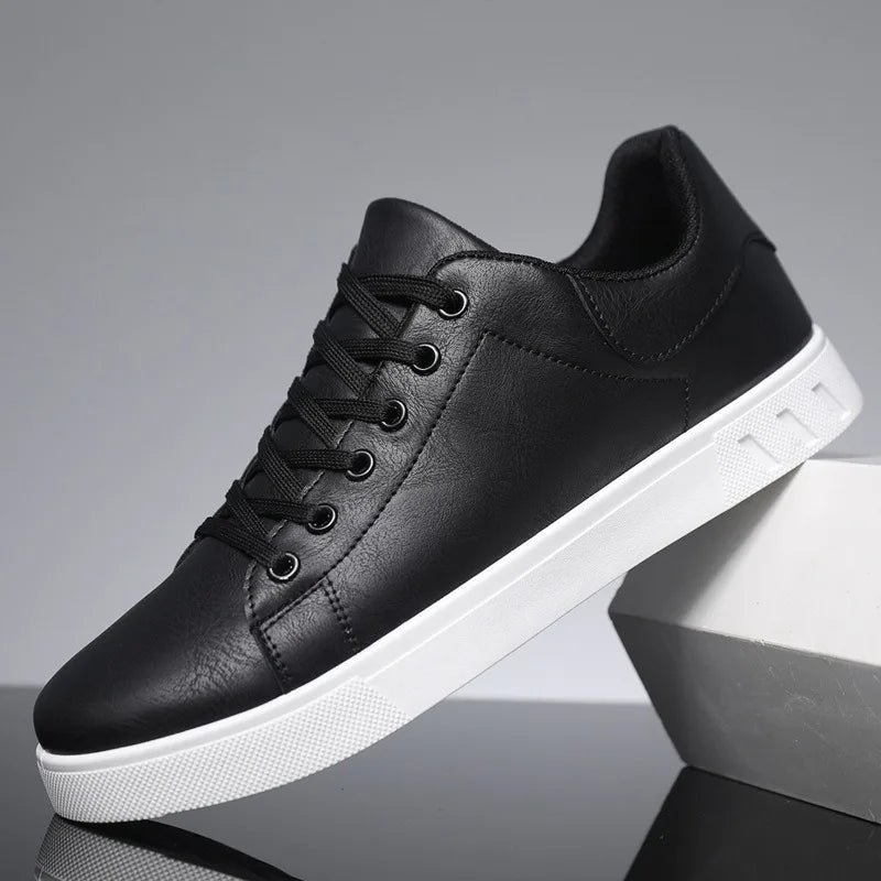 Bastien Leather Sneakers — Allyours Closet (view 8)