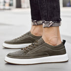 Rowan Leather Sneakers — Allyours Closet (view 4)