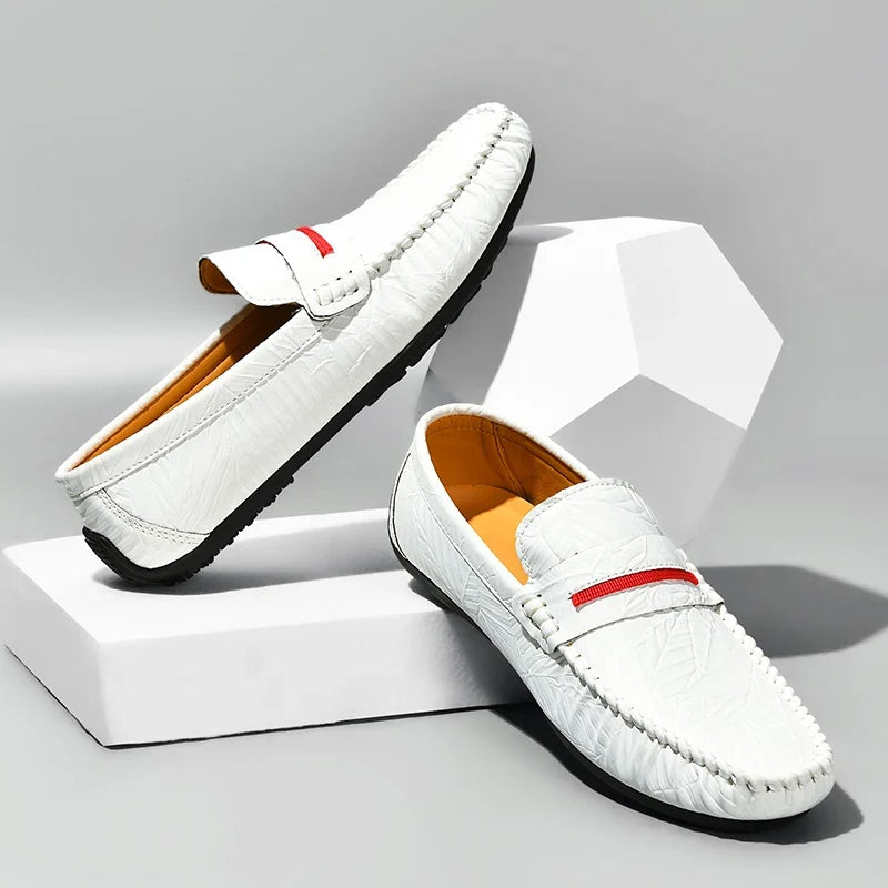 Ferrano Leather Loafers — Allyours Closet (view 6)