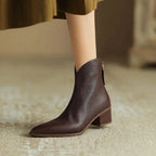 Kensley Leather Boots — Allyours Closet (view 3)