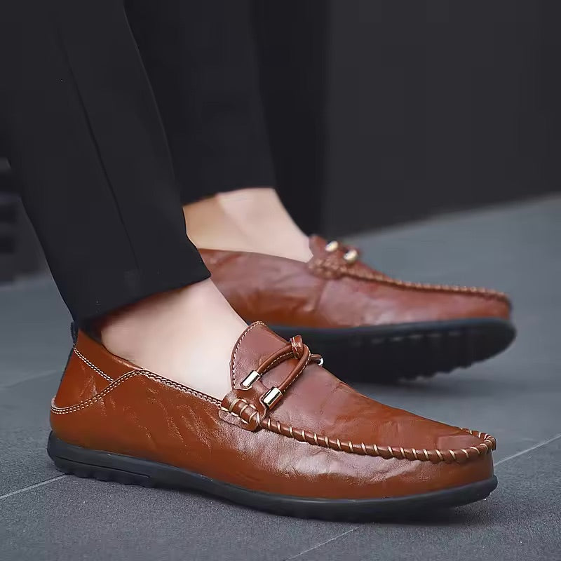Toscano Leather Loafers — Allyours Closet (view 8)