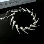 Steel Talon Necklace — Allyours Closet (view 3)