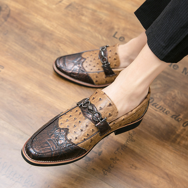 Vantano Italian Leather Loafers — Allyours Closet (view 9)