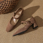 Capri Suede Heels — Allyours Closet (view 2)