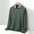 Portofino Long-Sleeve Polo Shirt — Allyours Closet