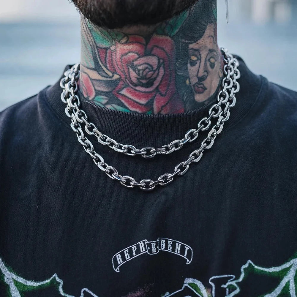 Cronus Chainlink Necklace — Allyours Closet