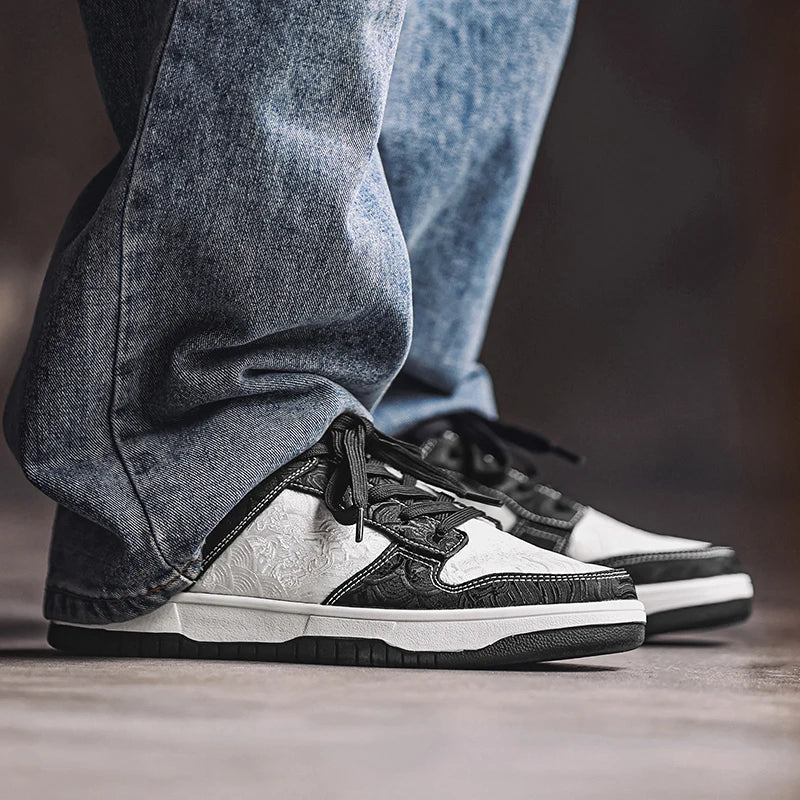 Vanguard Leather Sneakers — Allyours Closet (view 3)