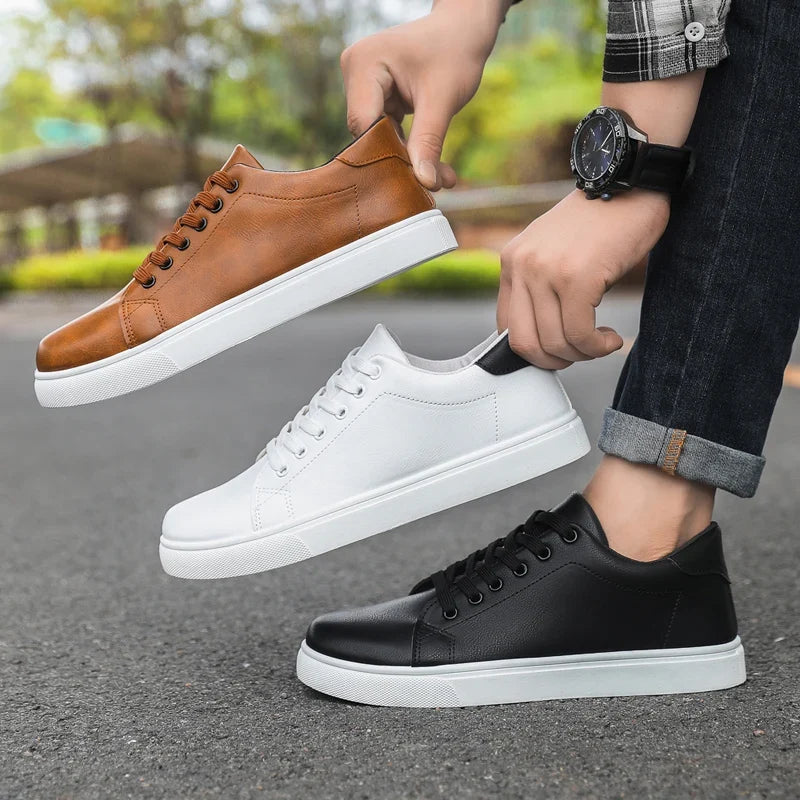 Marcello Leather Sneakers — Allyours Closet (view 9)