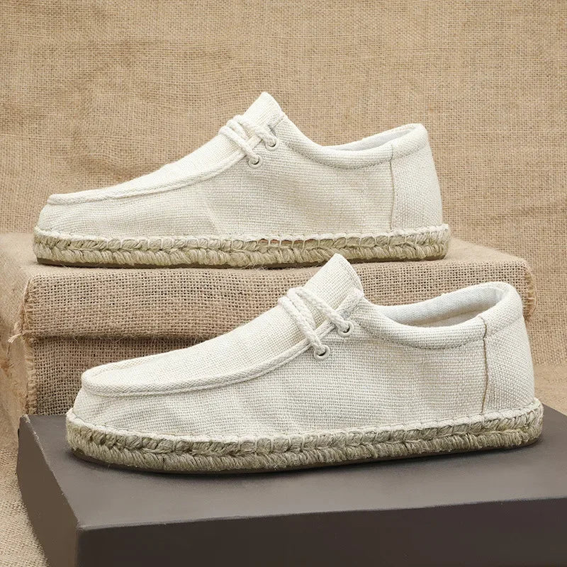 Nash Linen Loafers — Allyours Closet