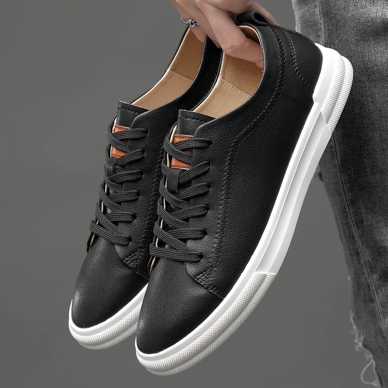 Cassian Leather Sneakers — Allyours Closet (view 7)