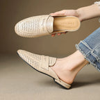Winslet Leather Mules — Allyours Closet (view 6)