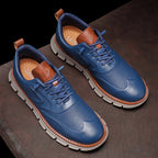 Crest Leather Sneakers — Allyours Closet (view 8)