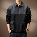 Arlo Prime Long-Sleeve Polo Shirt — Allyours Closet (view 5)