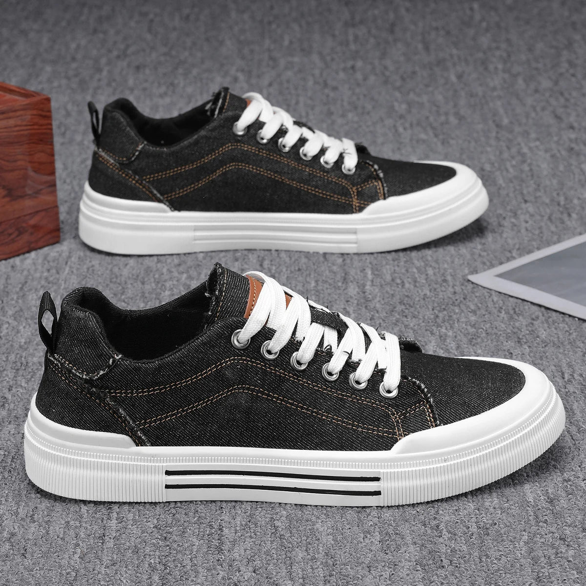Brooks Denim Sneakers — Allyours Closet (view 6)