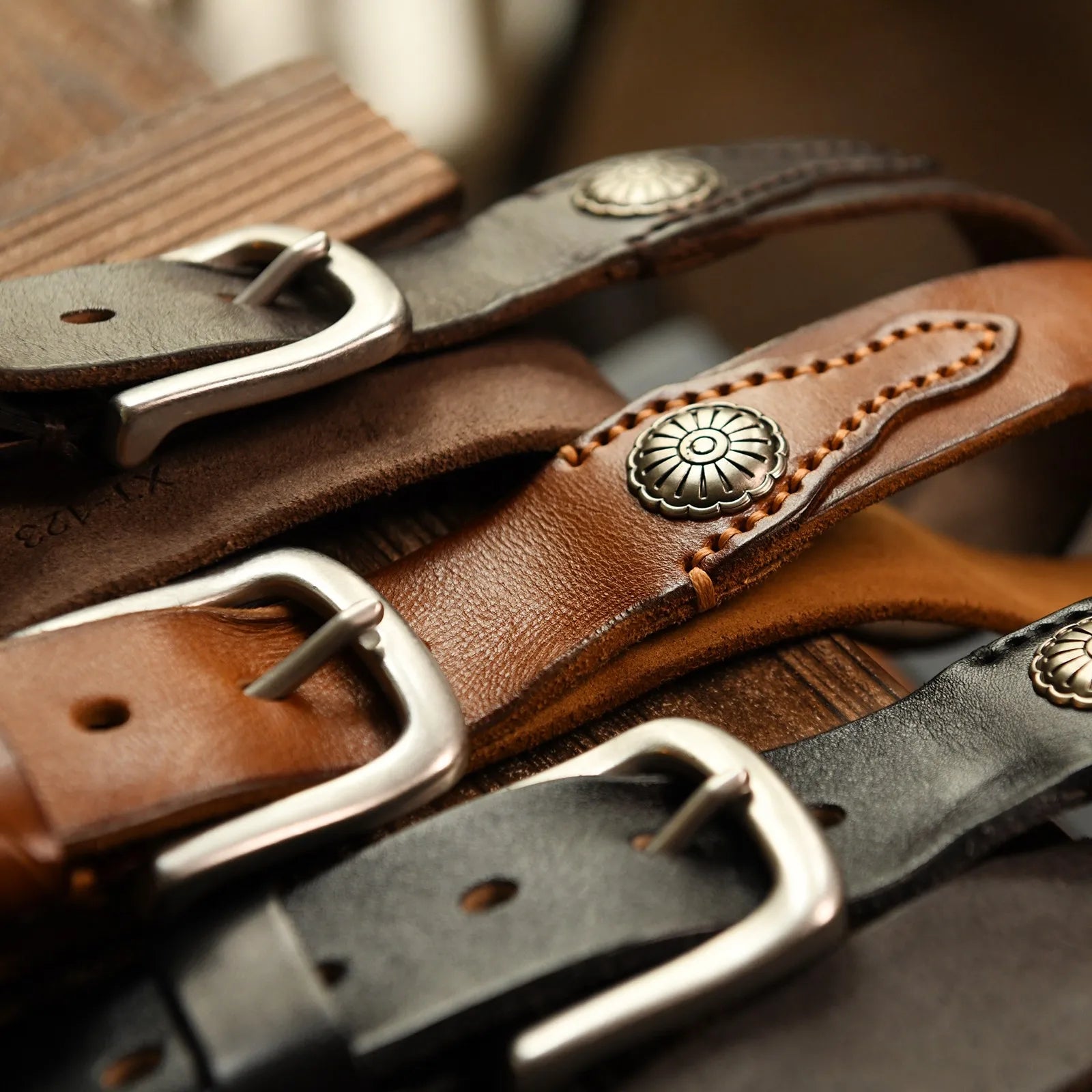 Frontier Cowhide Belt — Allyours Closet (view 5)