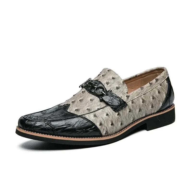 Vantano Italian Leather Loafers — Allyours Closet (view 4)