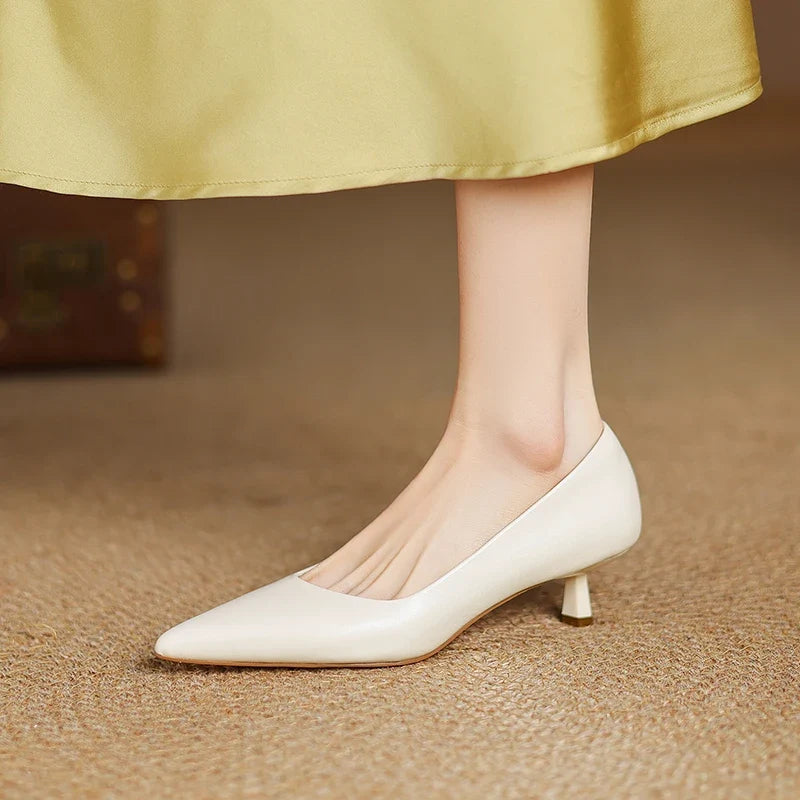 Lecia Suede Pumps — Allyours Closet (view 9)