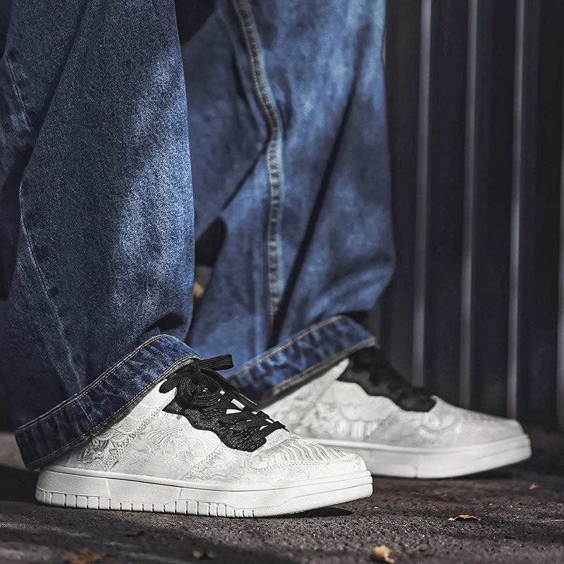 Vanguard Leather Sneakers — Allyours Closet (view 7)