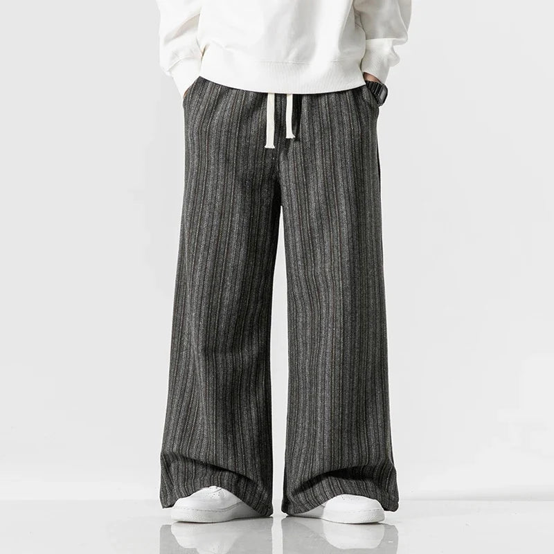 Calder Striped Trousers — Allyours Closet (view 5)