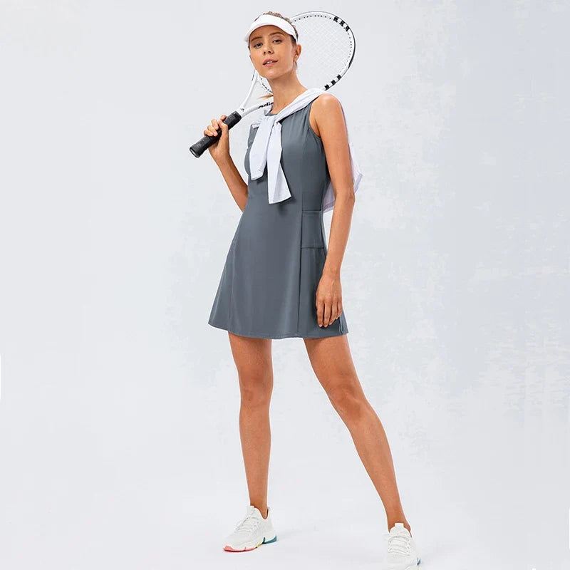 Aloura Athleisure Tennis Dress — Allyours Closet (view 6)
