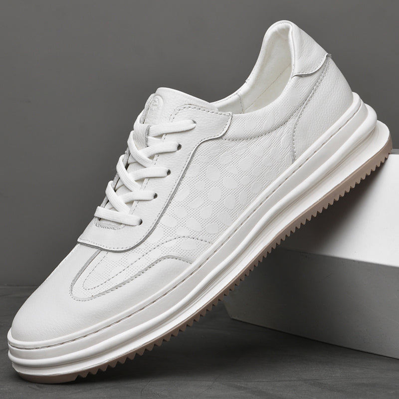 Atticus Leather Sneakers — Allyours Closet (view 3)