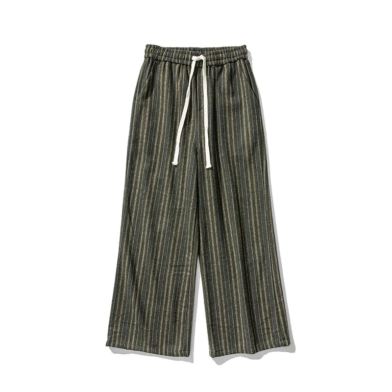 Calder Striped Trousers — Allyours Closet (view 9)