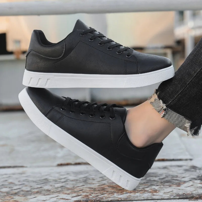 Bastien Leather Sneakers — Allyours Closet (view 11)